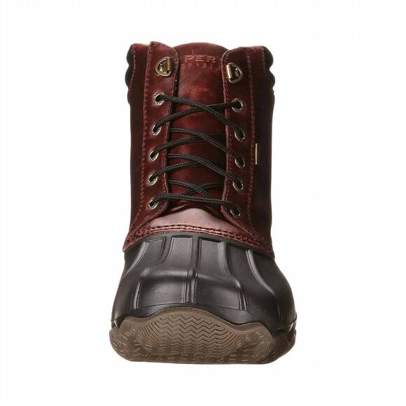 NEW SPERRY men\'s avenue duck boot in black amaretto main image 4